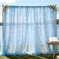 10×8ft Tulle Backdrop Curtains by Ledido