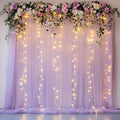 Fomcet Lavender Tulle Backdrop Curtains by Fomcet