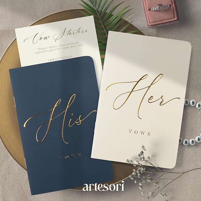 ARTESORI Premium Wedding Vow Book - Image 6
