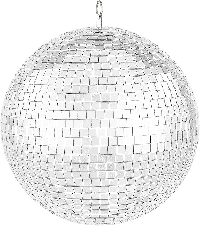 VEVOR Mirror Disco Ball, 12 Inch Mirror Ball by VEVOR