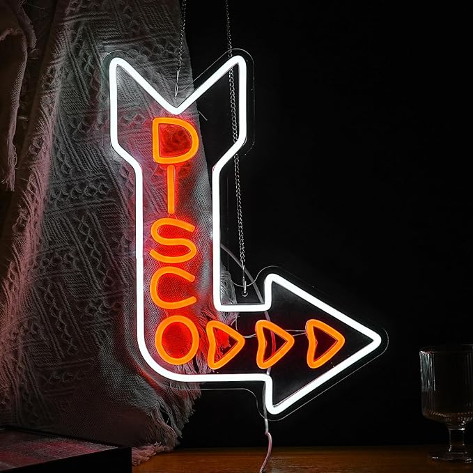 LED Disco Neon Sign Disco Guide Neon Light - Image 3