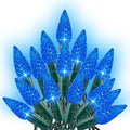 Dazzle Bright 100 LED C6 33 FT Waterproof Connectable Green Wire Fairy Lights by DazzleBright