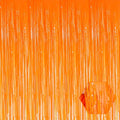6 Pack Macaron Orange Foil Fringe Curtain Backdrop, 3.28Ft x 8.2Ft Metallic by Ferwzsr