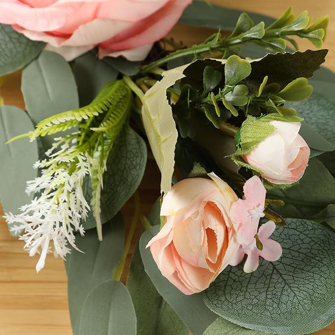 H&W 2pcs Artificial Wedding Arch Flowers - Image 5