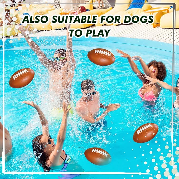 Liliful 12 Pieces Foam Football 6.7 Inch Small Mini Soft Football - Image 5