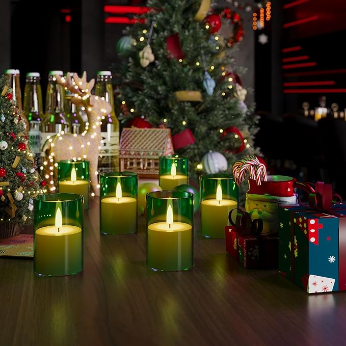 6Pack Flickering Flameless LED Candles - Image 5