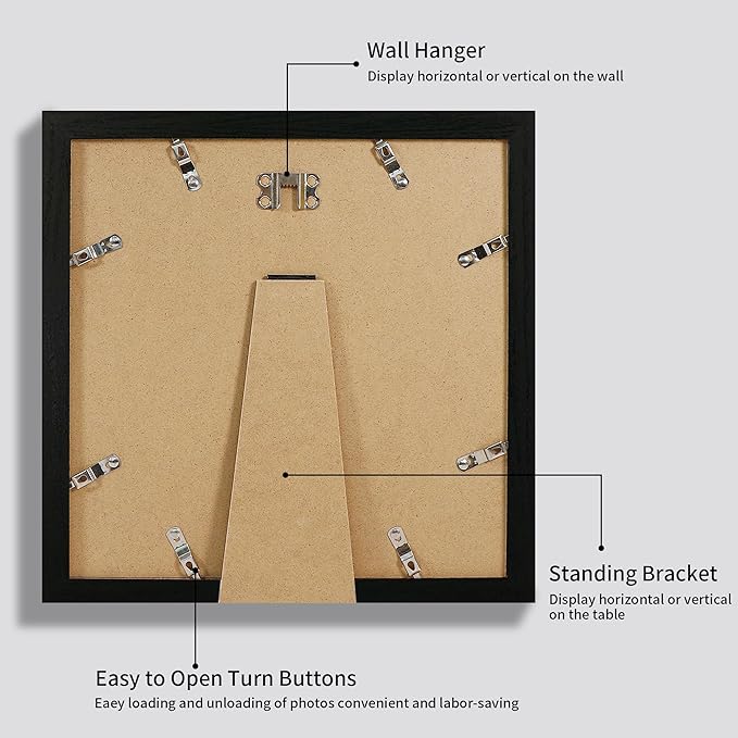 12x12 Picture Frame Set of 4 - Image 5