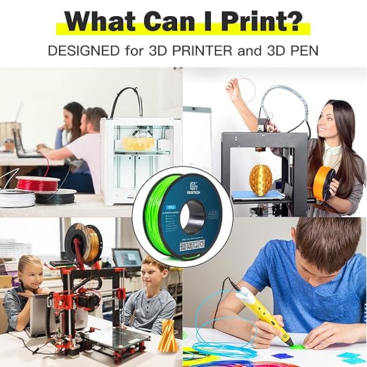 Geeetech TPU Filament 1.75mm – 95A Flexible 3D Printer Filament - Image 8