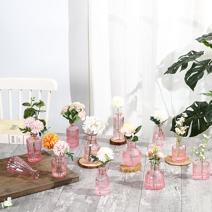 Bud Vases in Bulk 50, Glass Vases - Image 2