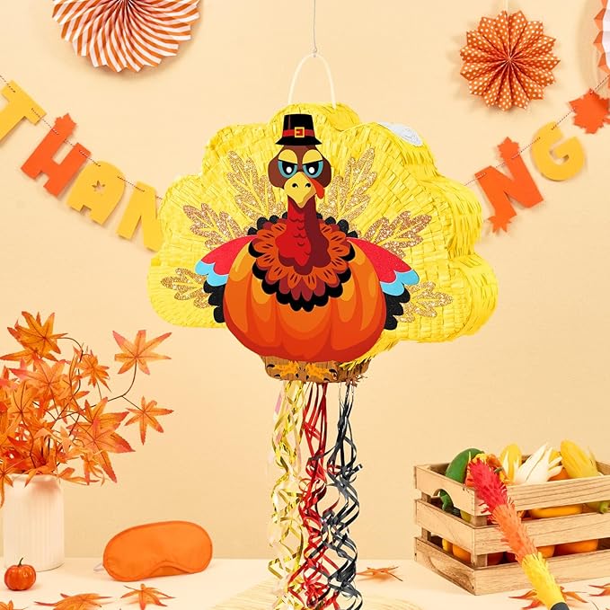 WERNNSAI Thanksgiving Turkey Pinata - Image 2