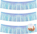 BEISHIDA 3 Packs 30 Feet Metallic Foil Fringe Garland Tinsel by Beishida