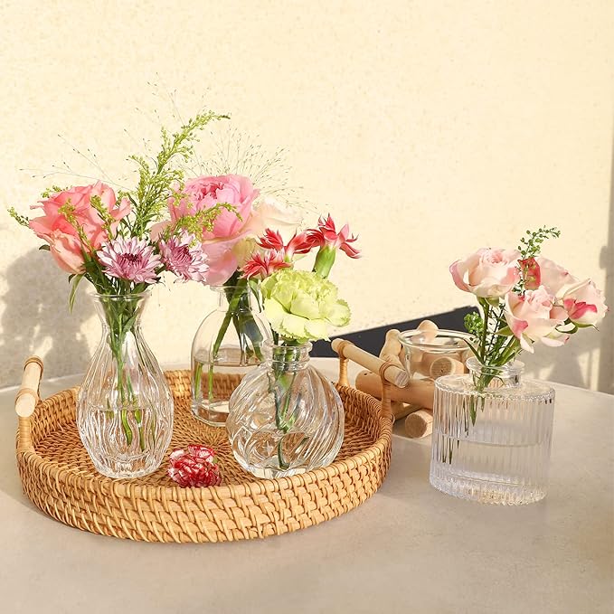 Bud Vases in Bulk 24, Small Glass Vase - Image 5