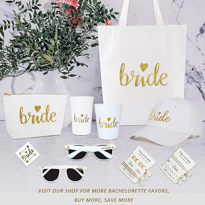 LADY&HOME 10 Pack Bachelorette Party Sunglasses Favors, Bridesmaid and Bride - Image 8