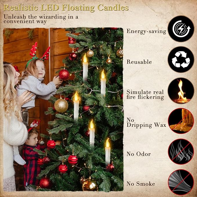Halloween Decorations, Floating Candles - Image 3