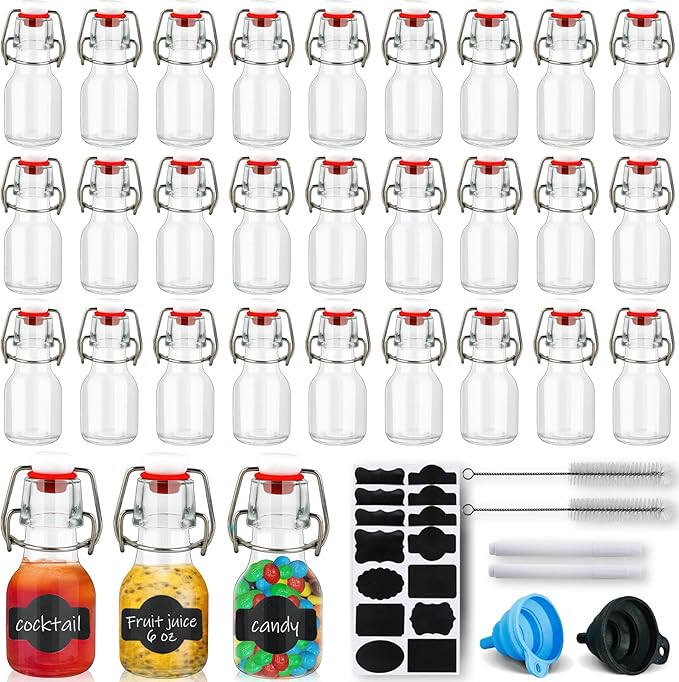 INFTYLE Swing Top Glass Bottles Set by INFTYLE