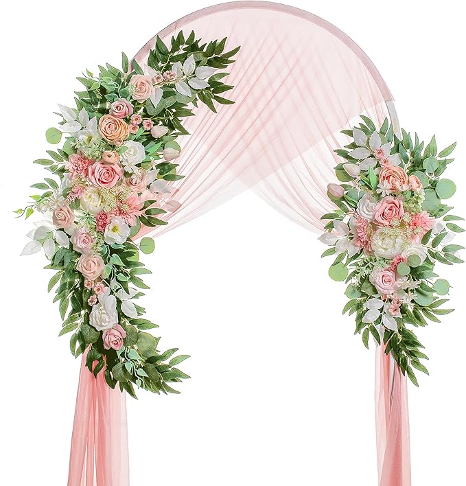 Wedding Arch Flowers, Artificial Flowers by Lisuun