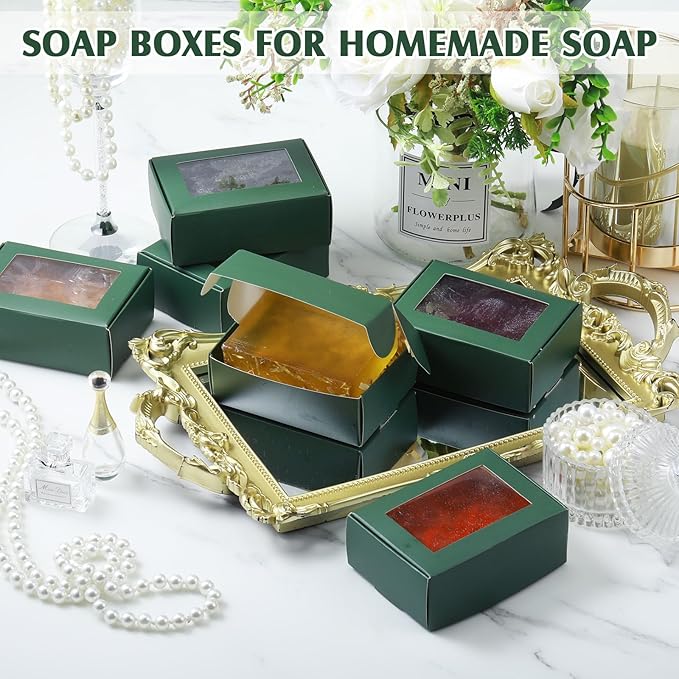 Zonon 30 Pcs Soap Boxes for Homemade Packaging, Mini Kraft Treat Boxes - Image 6