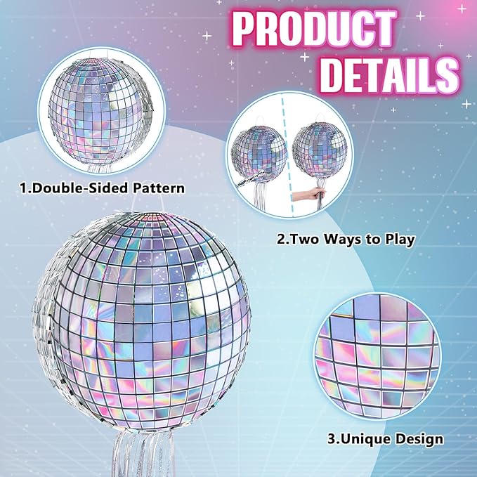 WERNNSAI Disco Ball Piñata - Image 4