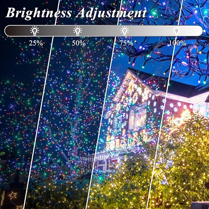 400 LED Christmas Fairy Lights Color Changing, 131 FT 35 Colors String Lights - Image 7