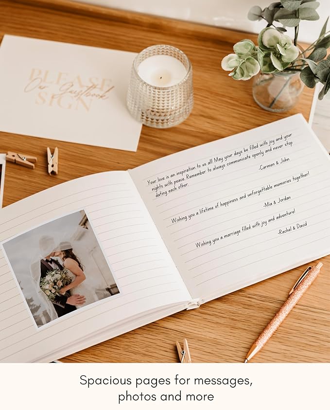 Lamare Wedding Guest Book – Polaroid Guest Book - Image 3