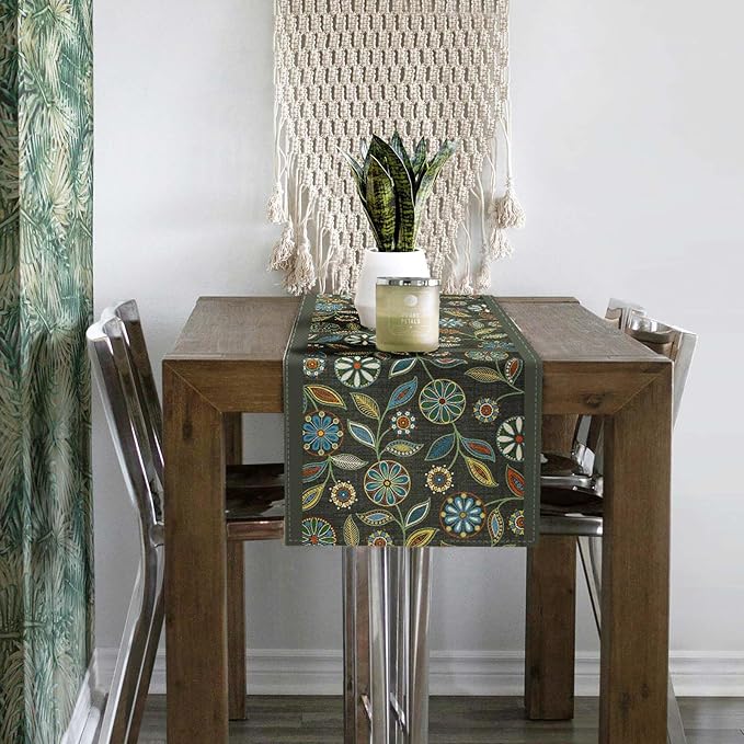 Snycler Table Runner Boho Table Runners Vintage Elegant Farmhouse Table Center - Image 4