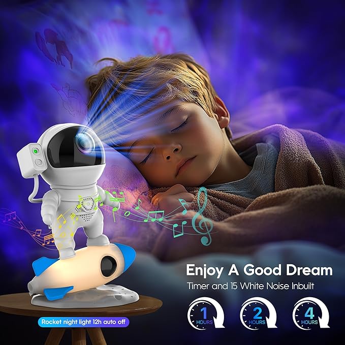 FlyEagle Astronaut Galaxy Projector, Star Nebula Projectors - Image 3