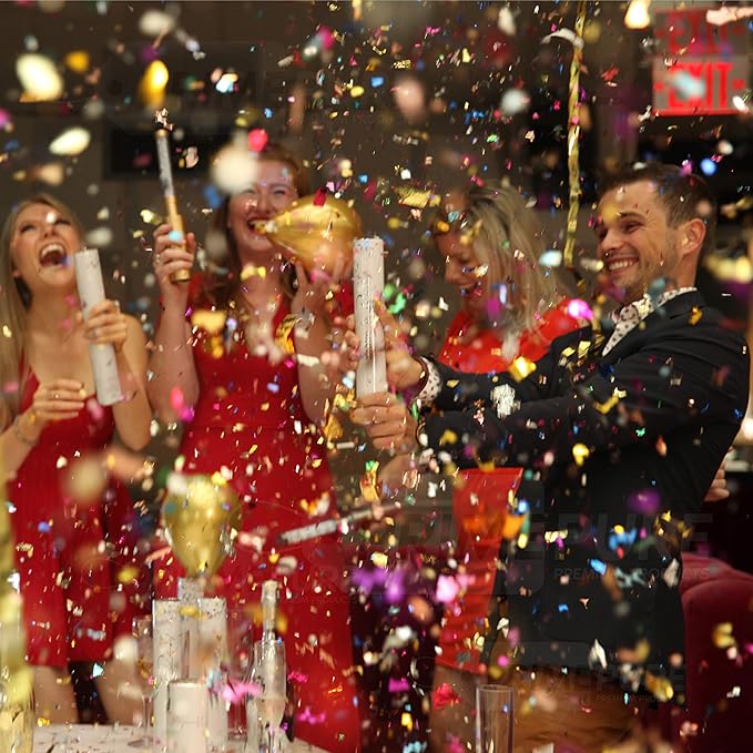 PrimePure Confetti Cannon Party Poppers - Image 6