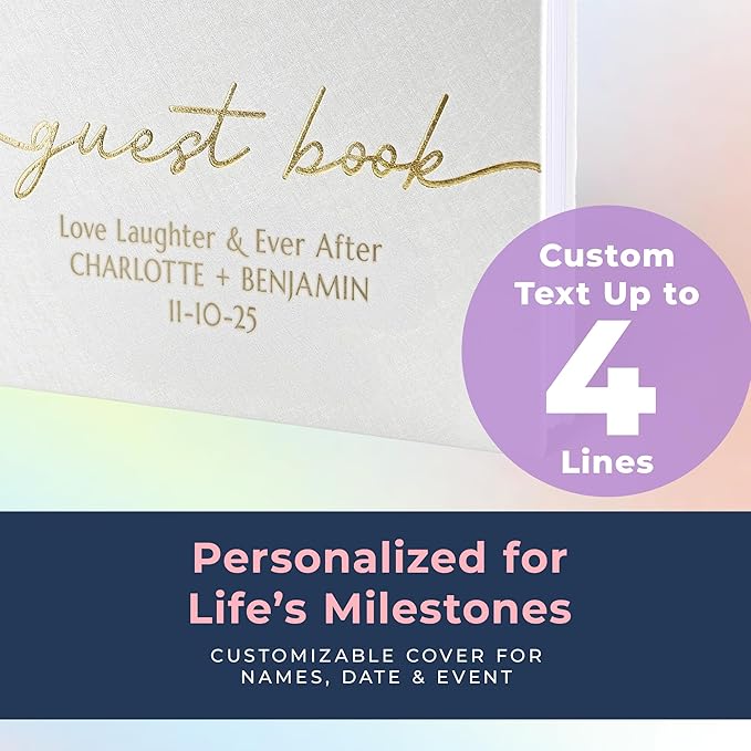 Promot Personalized Guestbook for Party - Image 4