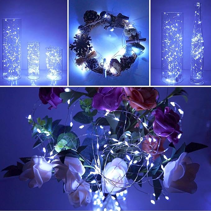 ZNYCYE Fairy Lights Battery Operated, 24 Packs 9.8FT 30LEDs+ 6 Replacement - Image 8