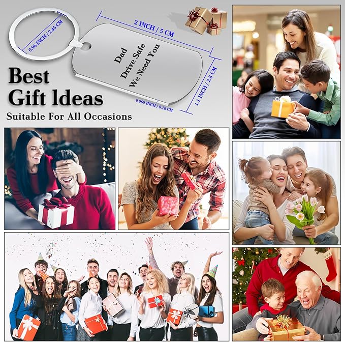 Custom Keychain with picture Double-sided Personalized Your Photo/Text/Icon - Image 4