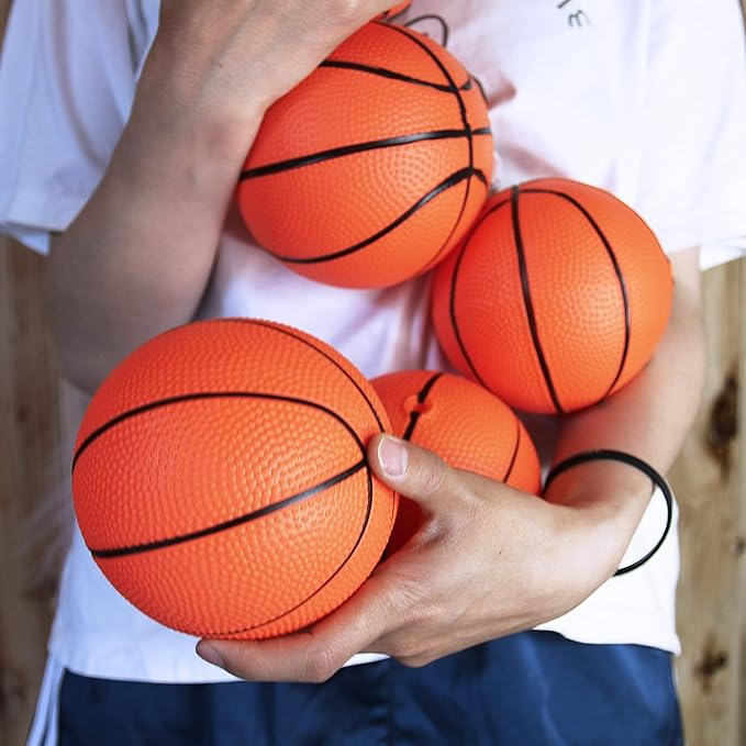 18 Pcs 5" Mini Basketball Set - Image 4