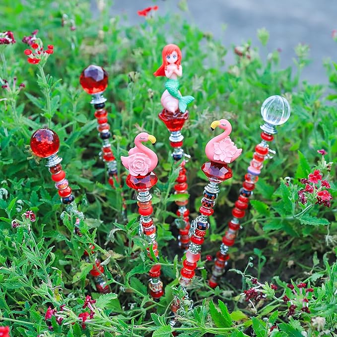 158 Pcs DIY Fairy Wand Garden Stakes Kit, Stainless Steel Stakes - Image 2