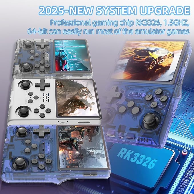 R40S PRO Retro Gaming Console, 30000+ HD Games Handheld Game Console, 3800mAh - Image 6