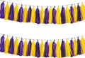 Purple Yellow Paper Tassel, 20 Pack, Party Decorations by AimtoHome