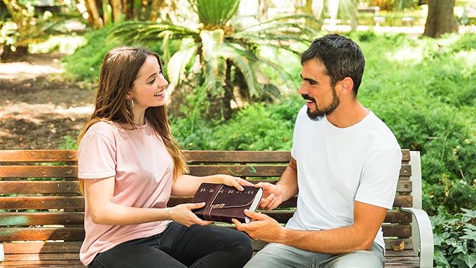Leather Journal Notebook for Men & Women Daily Vintage Leather Bound Journal - Image 5