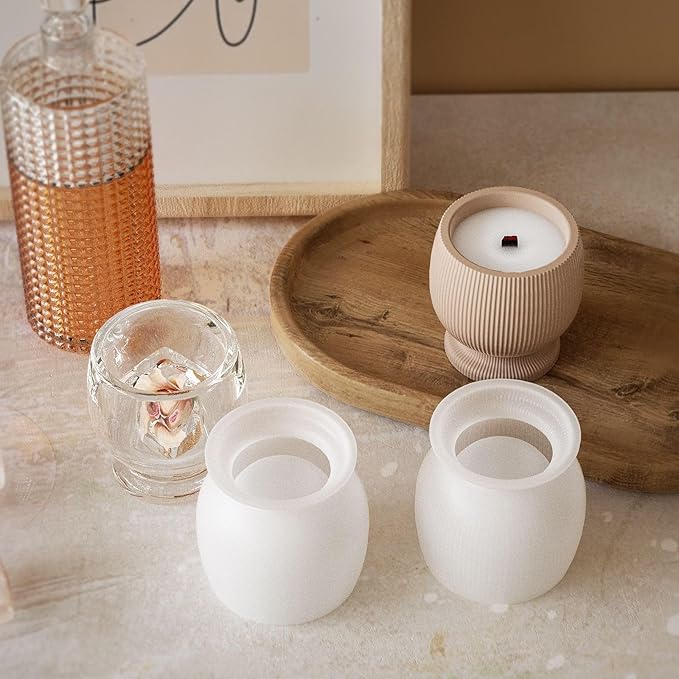 Bottle Resin Mold Candle Holder - Image 4