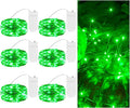 TingMiao Halloween Green Fairy Lights Battery Operate, 7.2ft 20 LEDs String by TingMiao