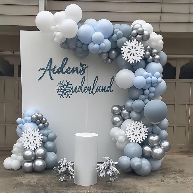 Winter Wonderland Balloons - Image 4