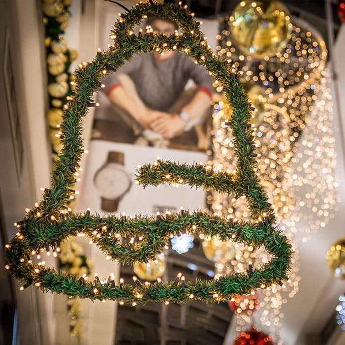 Jishi 50 FT Garland for Christmas Decorations - Image 4