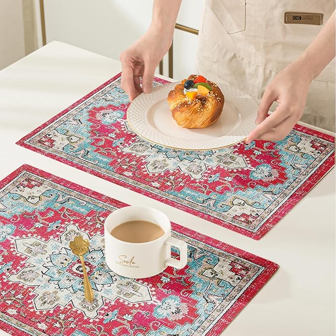 Snycler Table Runner Boho Table Runners Vintage Elegant Farmhouse Table Center - Image 4