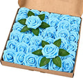 BLEUM CADE 36Pcs Artificial Flowers Fake Roses by BLEUMCADE