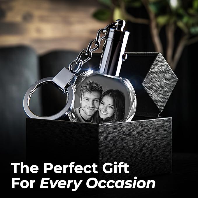 3D innovation Personalized Crystal Keychain Photo - Image 9
