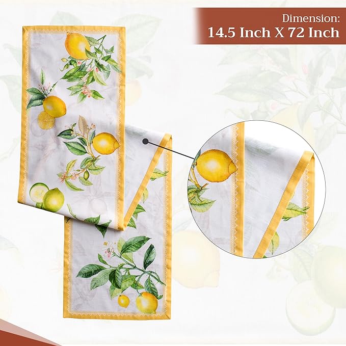 Maison d' Hermine Table runner 100% Cotton Single Layer Table Runners 72 inches - Image 4