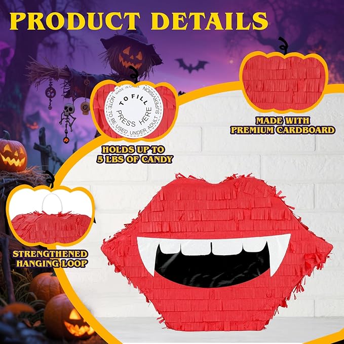 Halloween Vampire Pinatas Bundle - Image 3