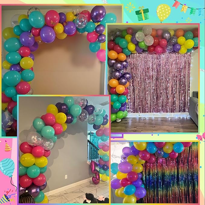 Togvu Pink Blue Purple Balloon - Image 6