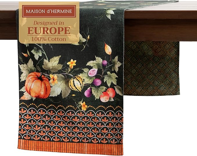 Maison d' Hermine Table runner 100% Cotton Double Layer Table Runners 72 inches by MaisondHermine