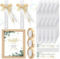 405 Pcs Wedding Bubbles Wands Set Include Heart Bubble Wands Bubbles Send Off by Gemscream