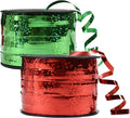 BEISHIDA 2 Pack Christmas Curling Ribbons Red and Green Balloon String Ribbons by Beishida