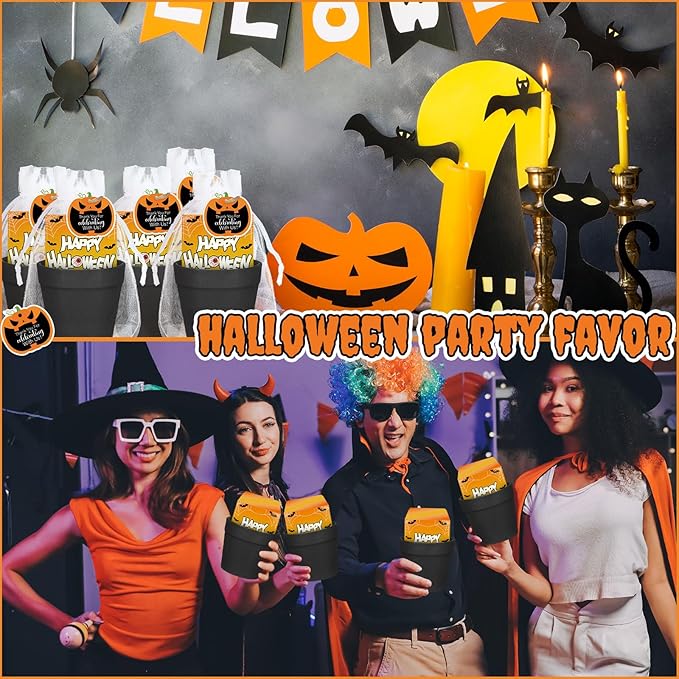 Ctosree 24 Sets Halloween Pumpkin Party Favors - Image 7