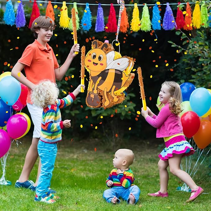 VINTS Bee Piñata Large Kids Bee Piñata - Image 7